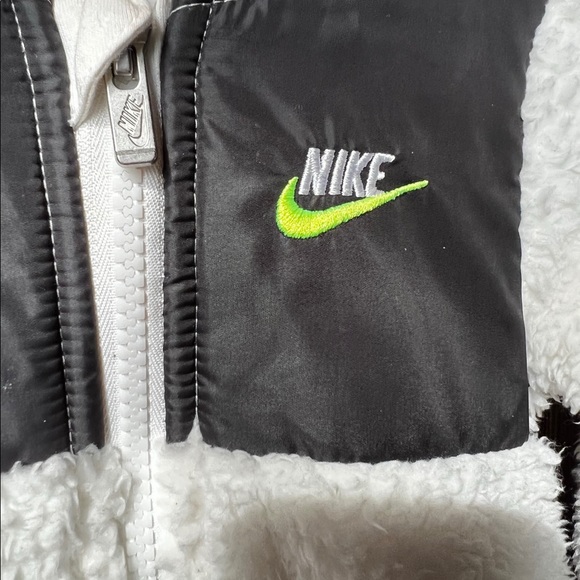 Nike Sherpa Hooded Zip Up Coverall - Picture 3 of 4
